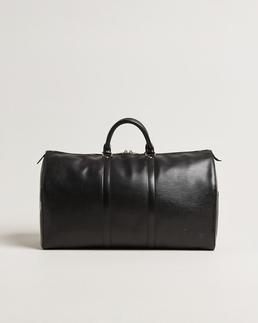 Louis Vuitton Pre-Owned Keepall Epi Leather 50 Black – Negro