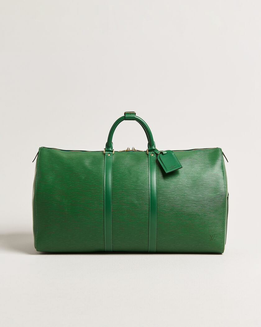 Louis Vuitton Pre-Owned Keepall 55 Epi Leather Green – Verde