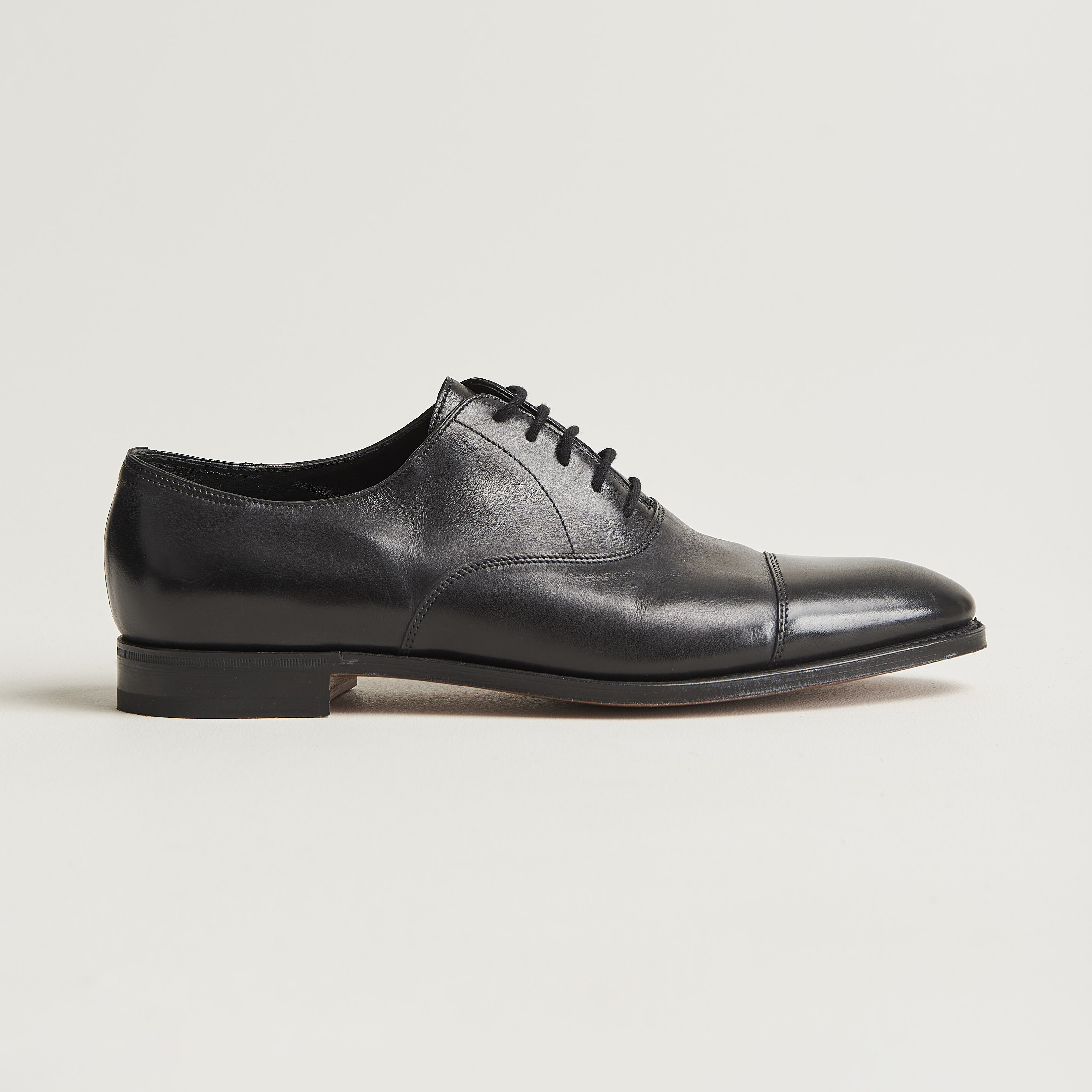 John Lobb City II Oxford Black Calf en CareOfCarl.es