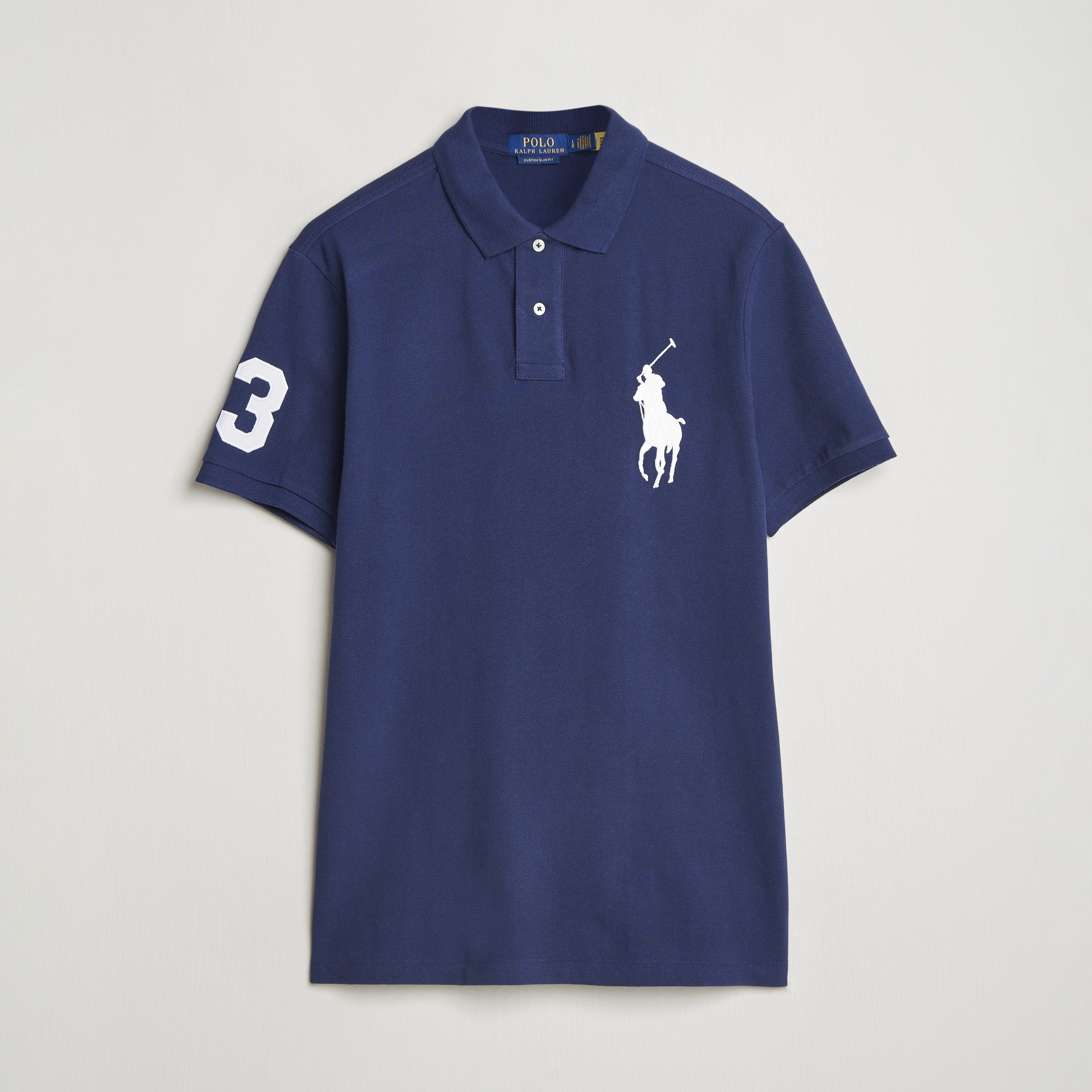 Polo Ralph Lauren Custom Fit Big Pony Polo Newport Navy en