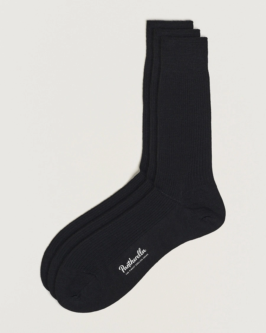 3-Pack Naish Merino/Nylon Sock Black