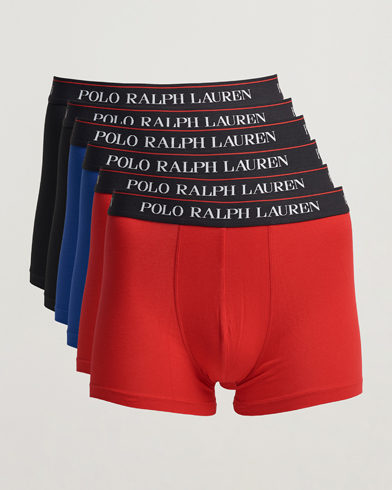 Hombres |  | Polo Ralph Lauren | 6-pack Trunk Sapphire/Red/Black
