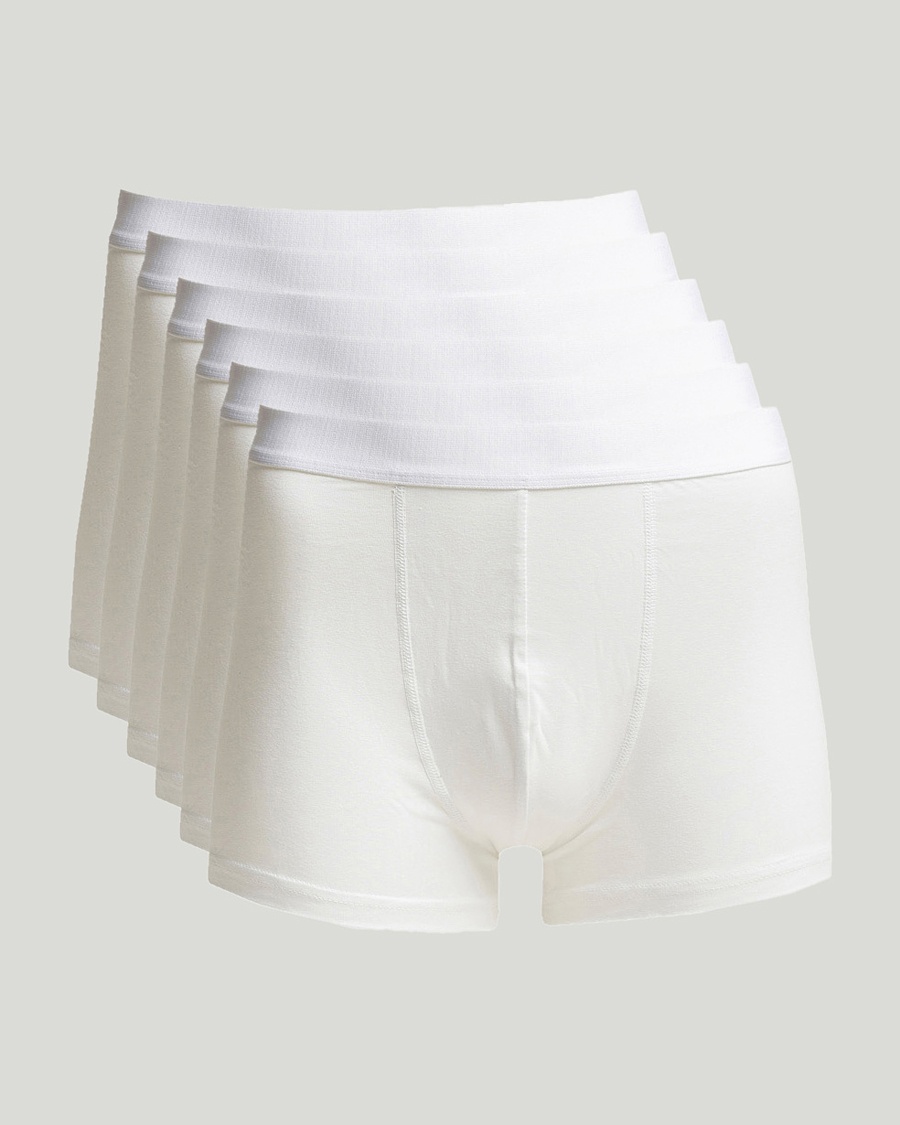 Bread & Boxers 6-Pack Boxer Brief White – Blanco