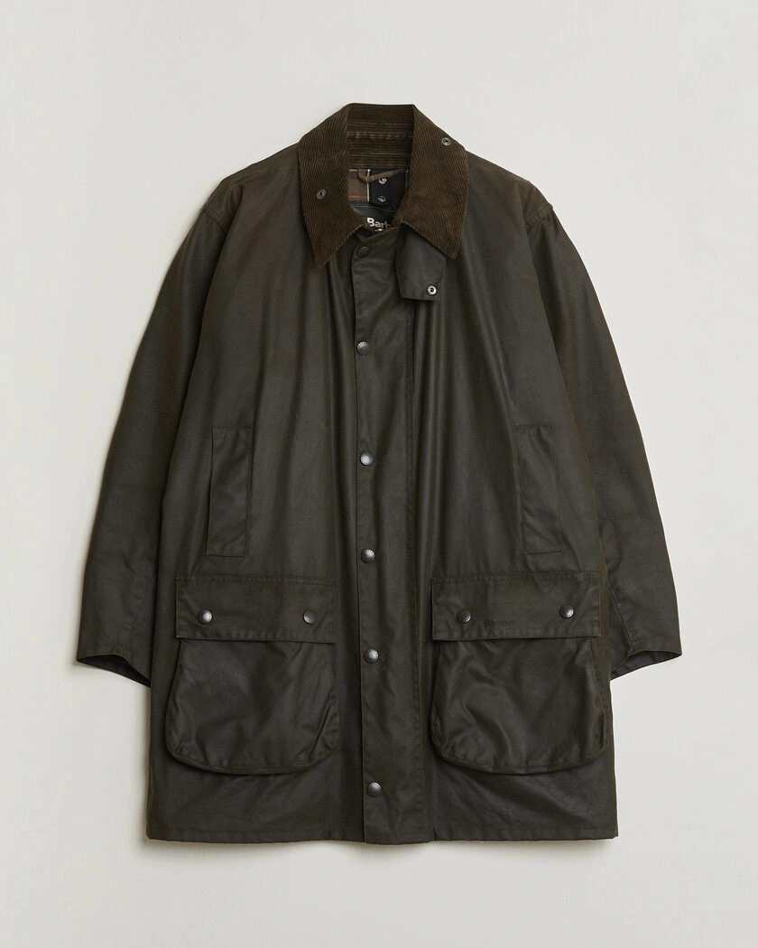 Pre-owned Barbour Lifestyle Classic Northumbria Jacket Olive UK40 - EU50 – Verde