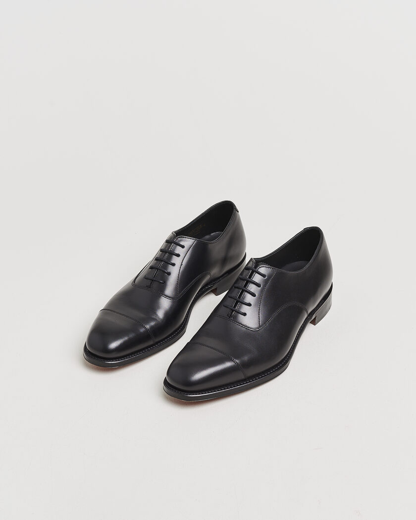 Pre-owned Loake 1880 Aldwych Oxford Black Calf UK9 - EU43 – Negro