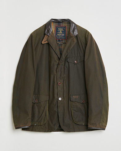 Pre-owned Barbour Heritage Dept. B Commander Jacket Olive XL – Verde