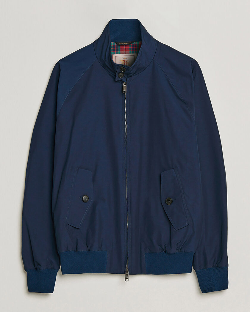 Pre-owned Baracuta G9 Original Harrington Jacket Dark Navy UK42 - EU52 – Azul