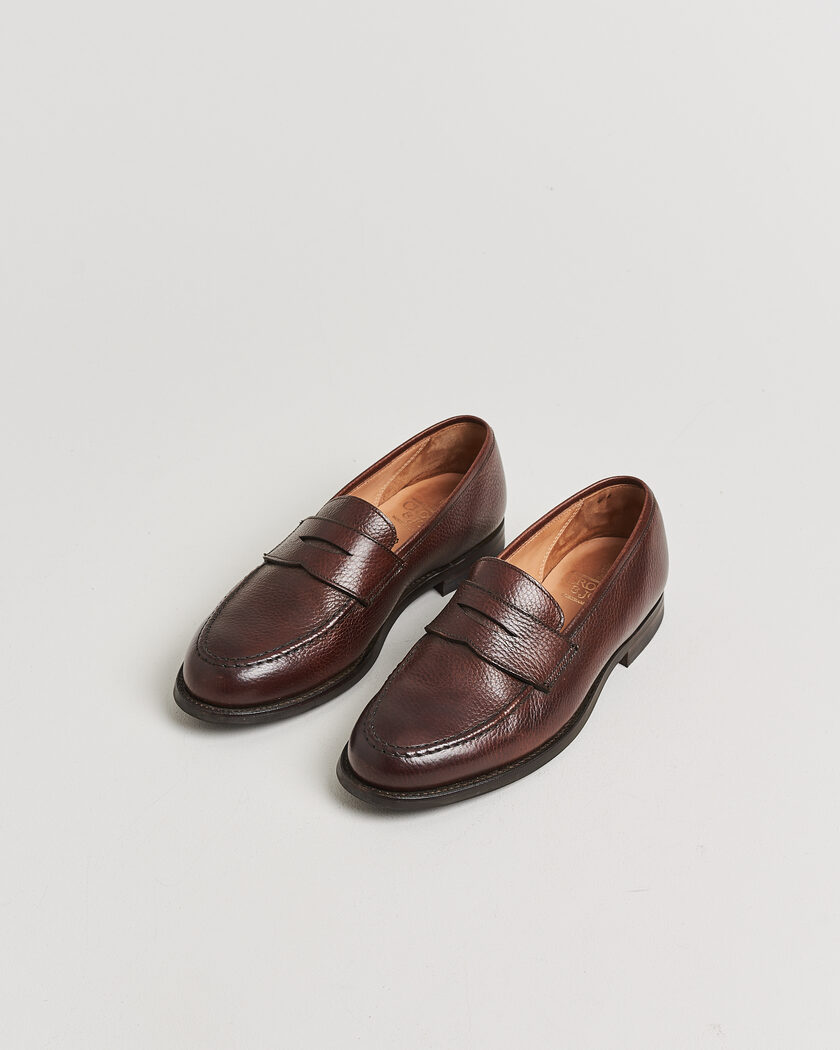 Pre-owned Crockett & Jones Boston City Sole Dark Brown Calf UK7 - EU41 – Marrón