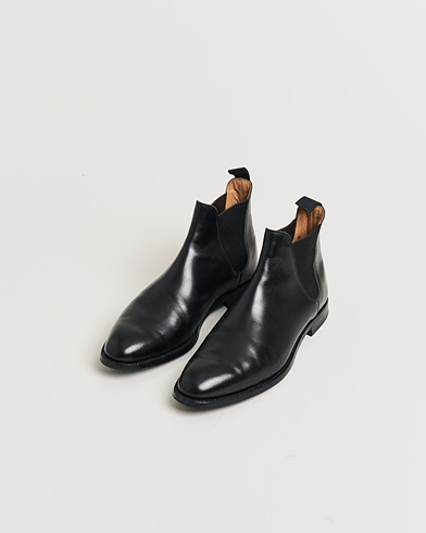 Pre-owned Crockett & Jones Chelsea 8 City Sole Black Calf UK8 - EU42 – Negro