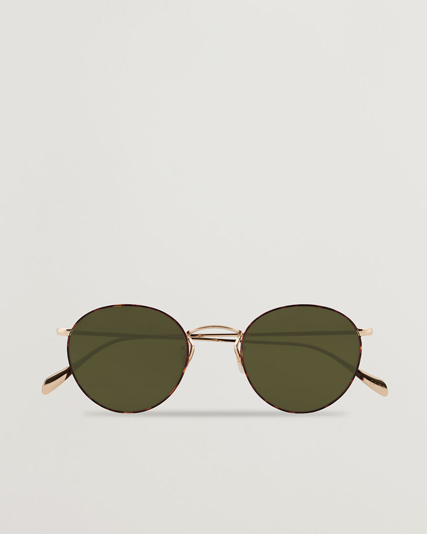 Pre-owned Oliver Peoples 0OV1186S Sunglasses Gold/Tortoise – Marrón
