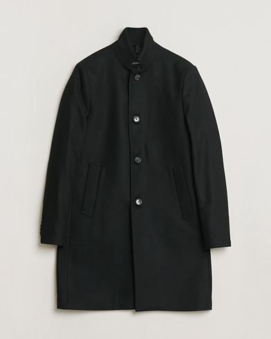 Pre-owned J.Lindeberg Holger 2.0 Melton Coat Black 50 – Negro