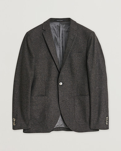 Pre-owned Tiger of Sweden Wool Flannel Blazer Brown 46 – Marrón