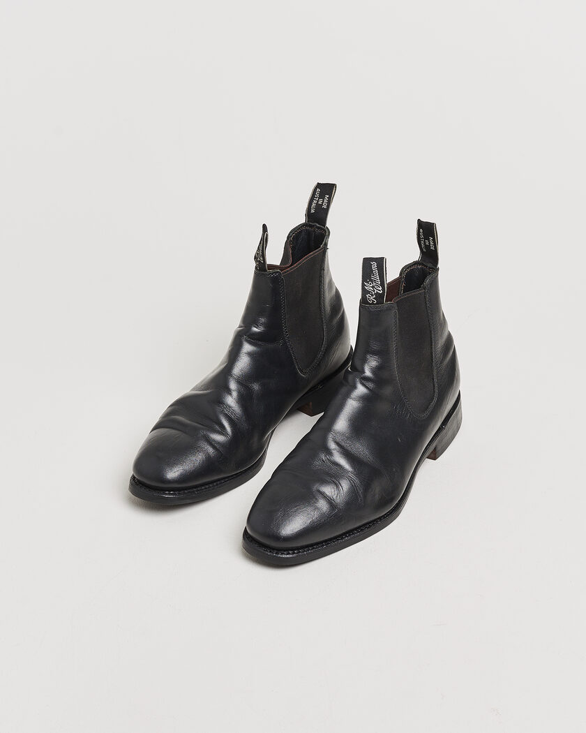 Pre-owned R.M.Williams Comfort Craftsman G Boot Yearling Black UK9 - EU43,5 – Negro