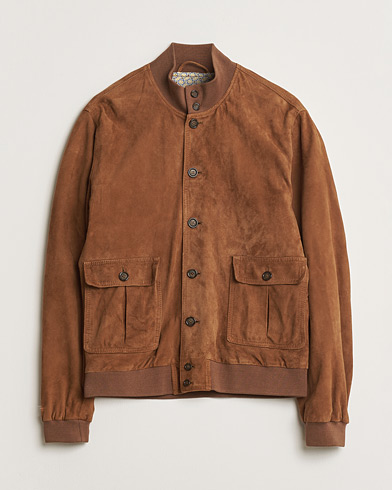 Pre-owned Valstar Valstarino Suede Jacket Sandal 52 – Marrón