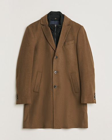 Pre-owned Sand Copenhagen Cashmere Blend Coat Brown 48 – Marrón