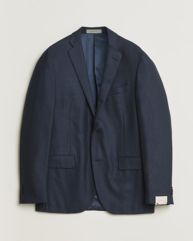 Pre-owned Corneliani Wool & Cashmere Blazer Navy 48 – Azul