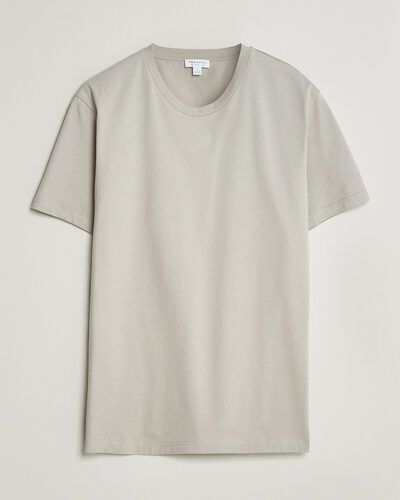 Sunspel Riviera Midweight T-Shirt Ash