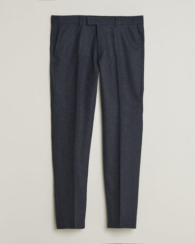 Tiger of Sweden Tenuta Wool Flannel Suit Trousers Midnight Blue