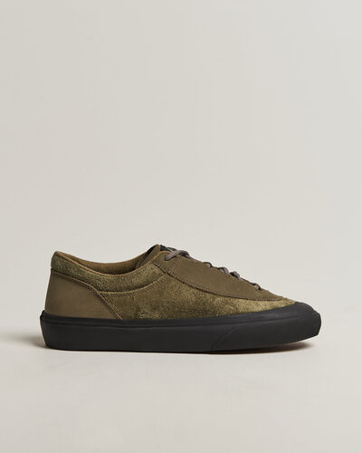 Stone Island Low Top Suede Sneaker Military Green