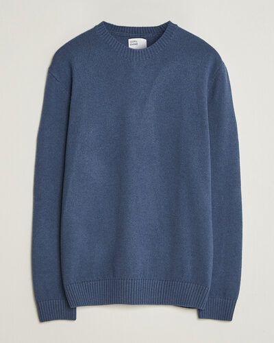 Colorful Standard Classic Merino Wool Crew Neck Petrol Blue