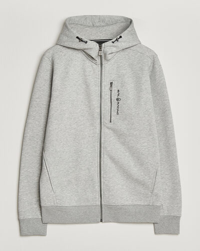 Sail Racing Bowman Full Zip Hoodie Grey Melnage
