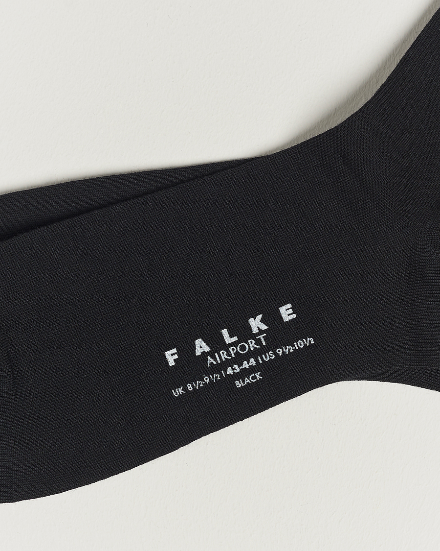 Hombres | Falke | Falke | Airport Socks Black