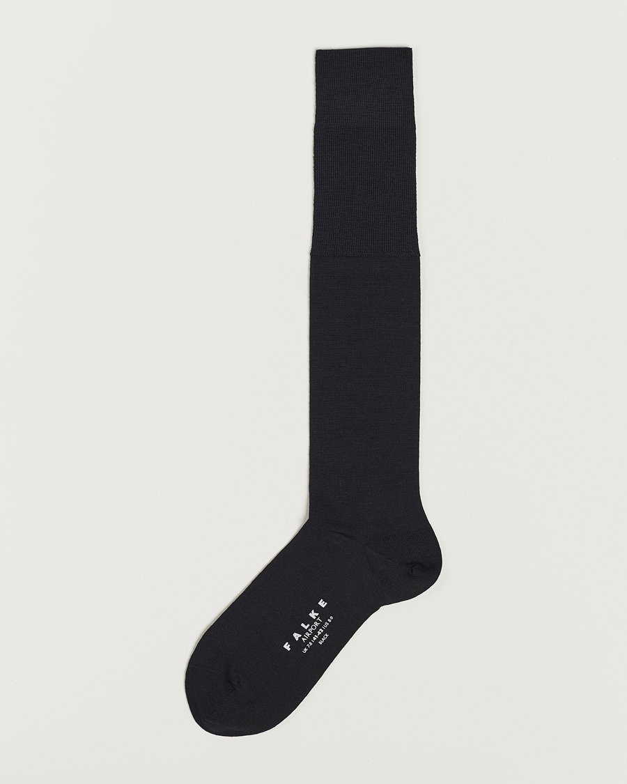 Hombres | Ropa interior y calcetines | Falke | Airport Knee Socks Black