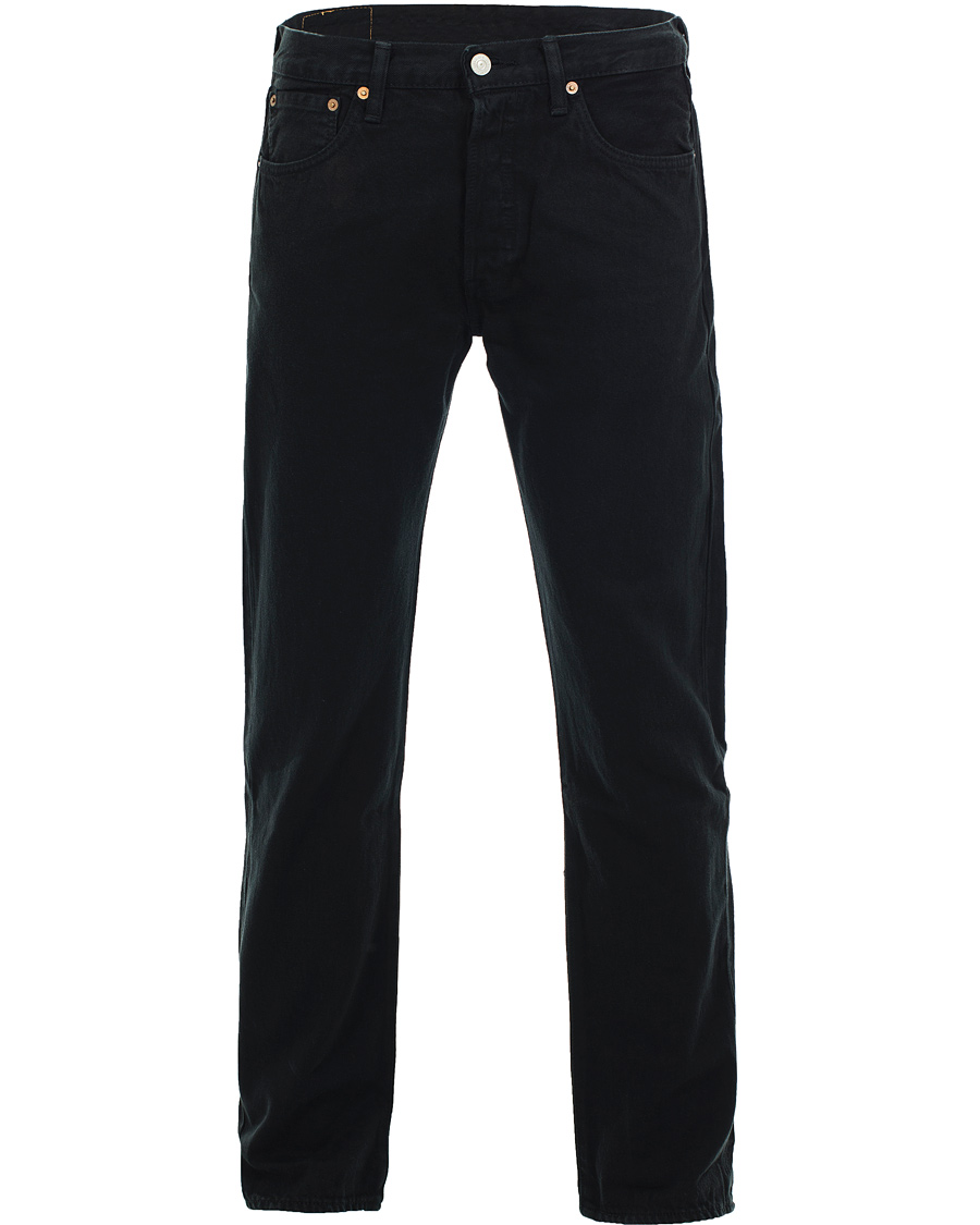 Hombres | Vaqueros | Levi's | Levis 501 Button Fly Jeans Black