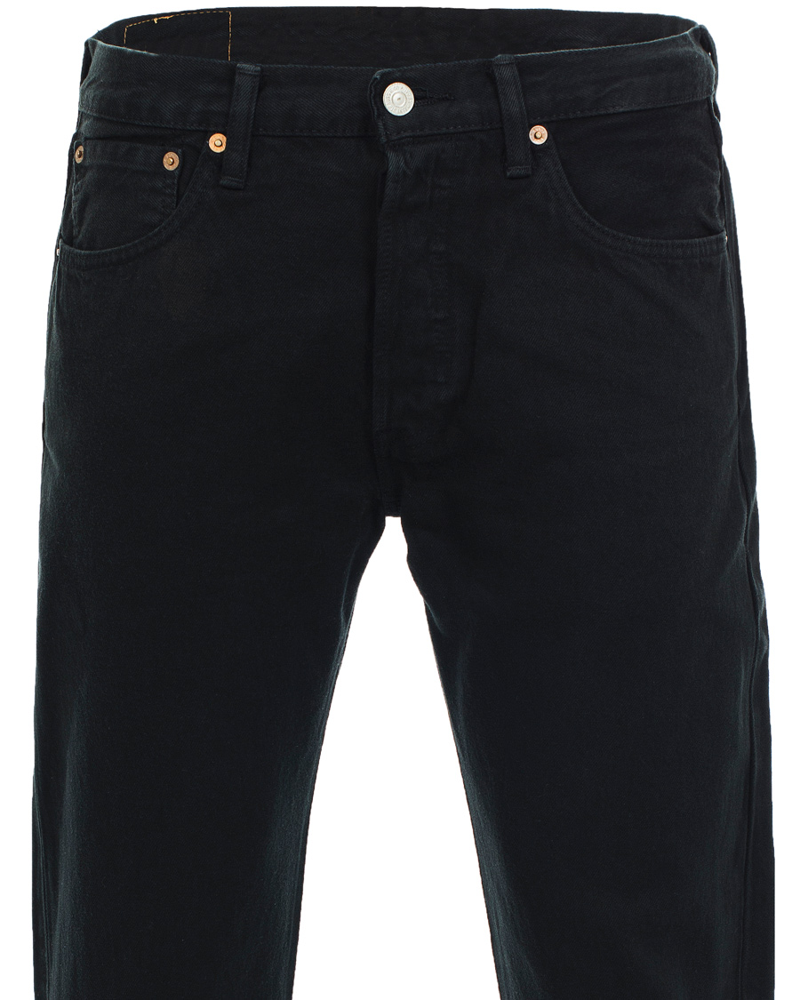 Hombres | Vaqueros | Levi's | Levis 501 Button Fly Jeans Black