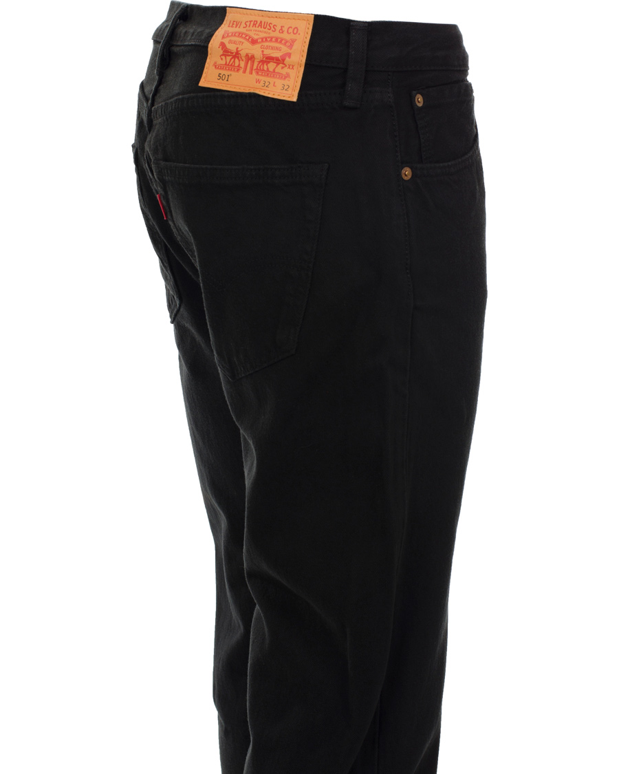 Hombres | Vaqueros | Levi's | Levis 501 Button Fly Jeans Black