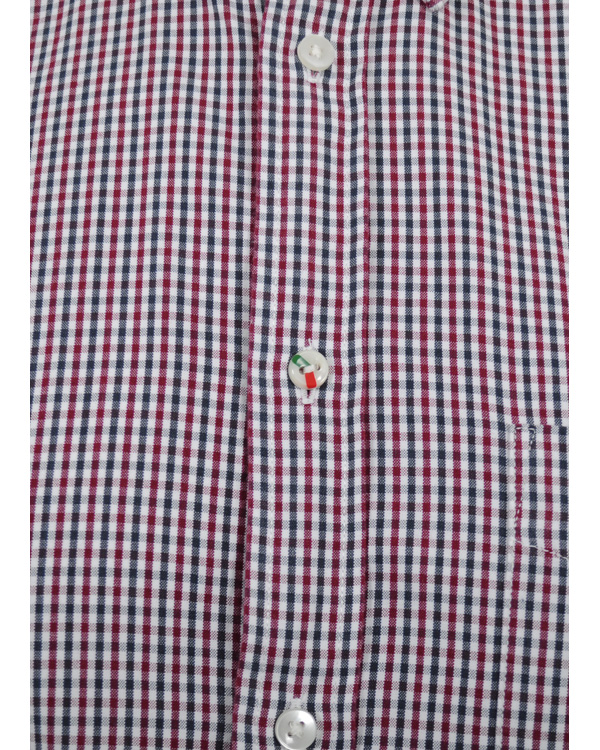 Hombres | Camisas | Boomerang | Kjell Gingham Oxford Shirt Beetroot