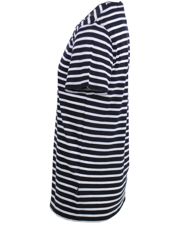 Hombres | Camisetas | Tiger of Sweden | Yokko Stripes T-Shirt Light Ink