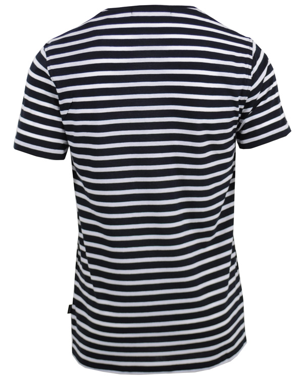 Hombres | Camisetas | Tiger of Sweden | Yokko Stripes T-Shirt Light Ink