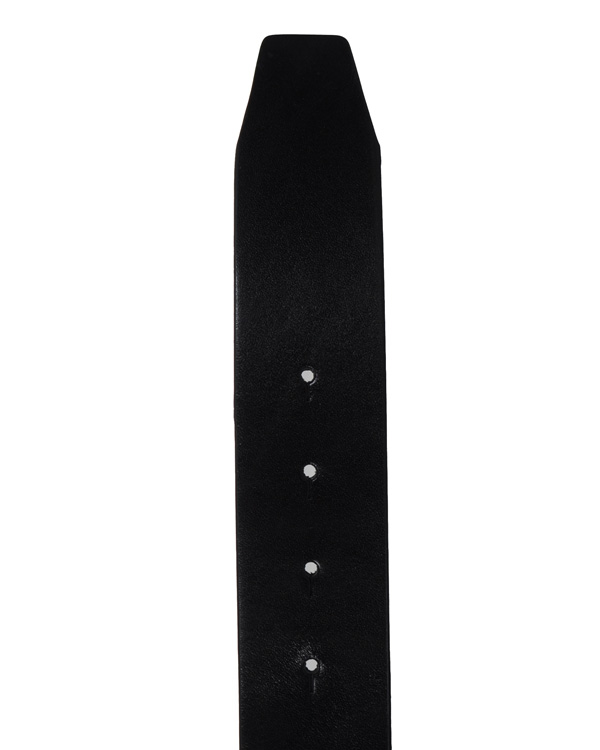 Hombres | Tiger of Sweden Leather Logo Belt Black | Tiger of Sweden | Leather Logo Belt Black