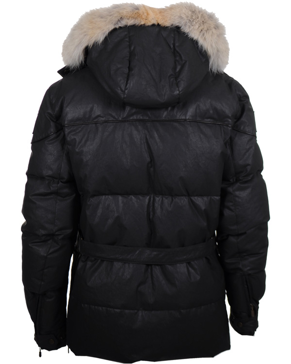 Hombres | Abrigos y chaquetas | Belstaff | Aviator Cricket Down Jacket Black/Brown