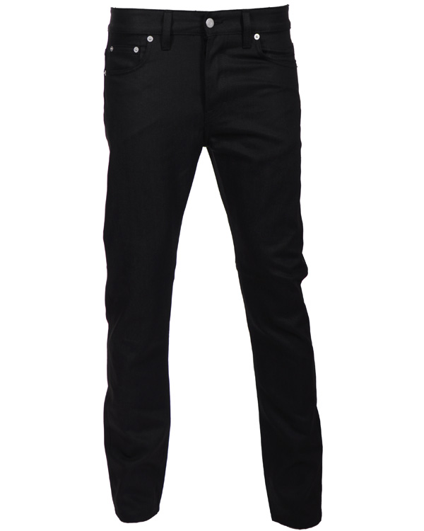 Hombres | Pantalones | Filippa K | Samuel Black Denim Jeans Raw Black