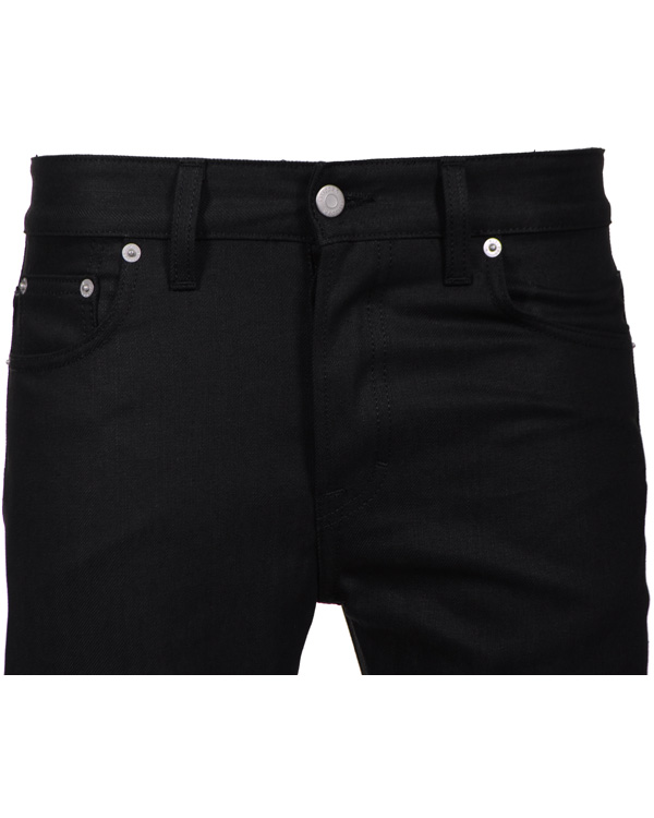 Hombres | Pantalones | Filippa K | Samuel Black Denim Jeans Raw Black