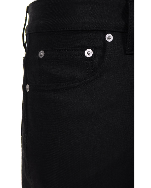 Hombres | Pantalones | Filippa K | Samuel Black Denim Jeans Raw Black