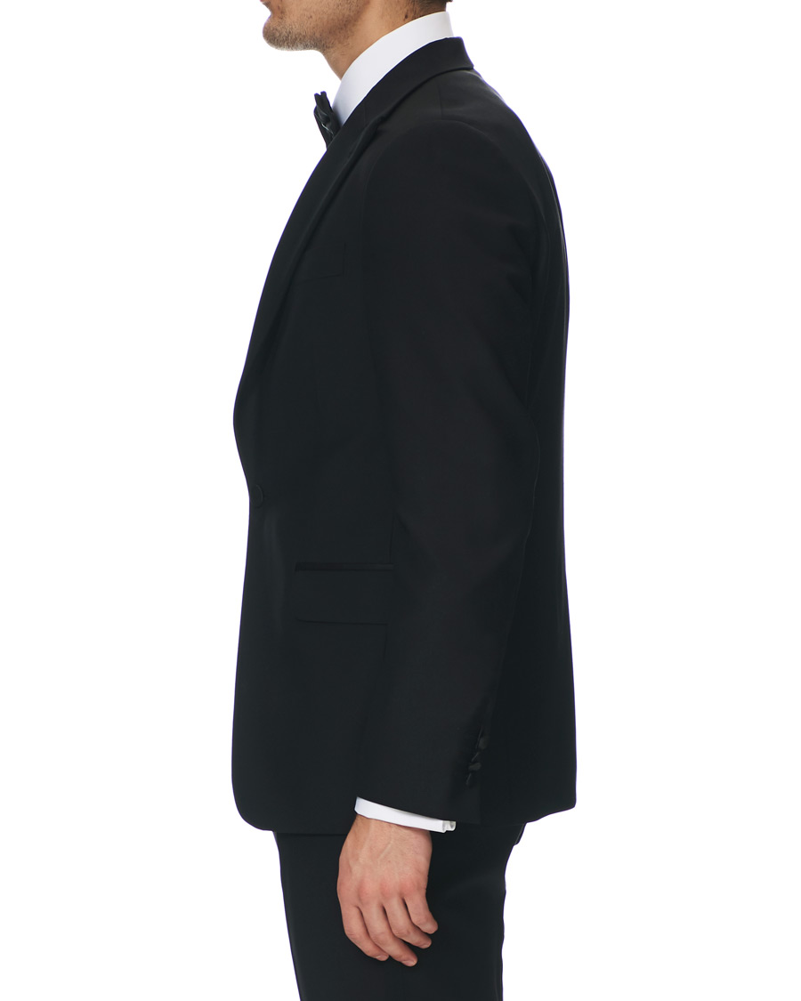 Hombres | Blazers | Oscar Jacobson | Frampton Tuxedo Jacket Black