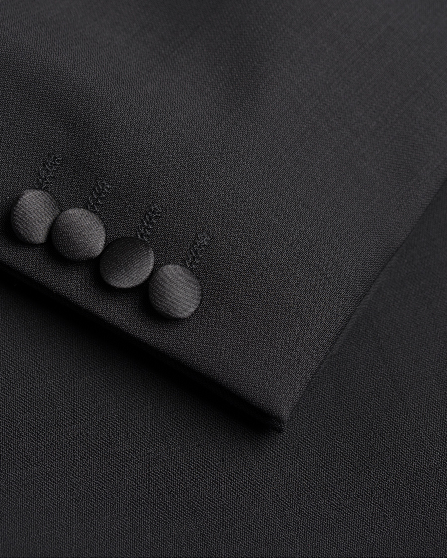 Hombres | Blazers | Oscar Jacobson | Frampton Tuxedo Jacket Black