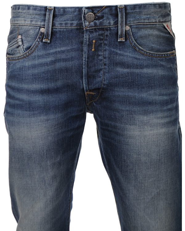 Hombres | Pantalones | Replay | Waitom M983 Jeans Flat Finish Denim