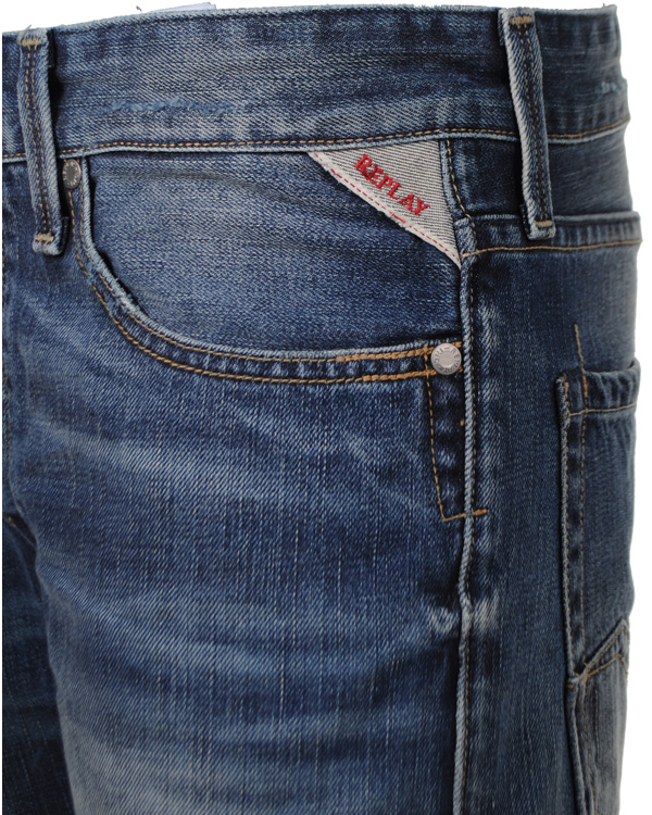 Hombres | Pantalones | Replay | Waitom M983 Jeans Flat Finish Denim