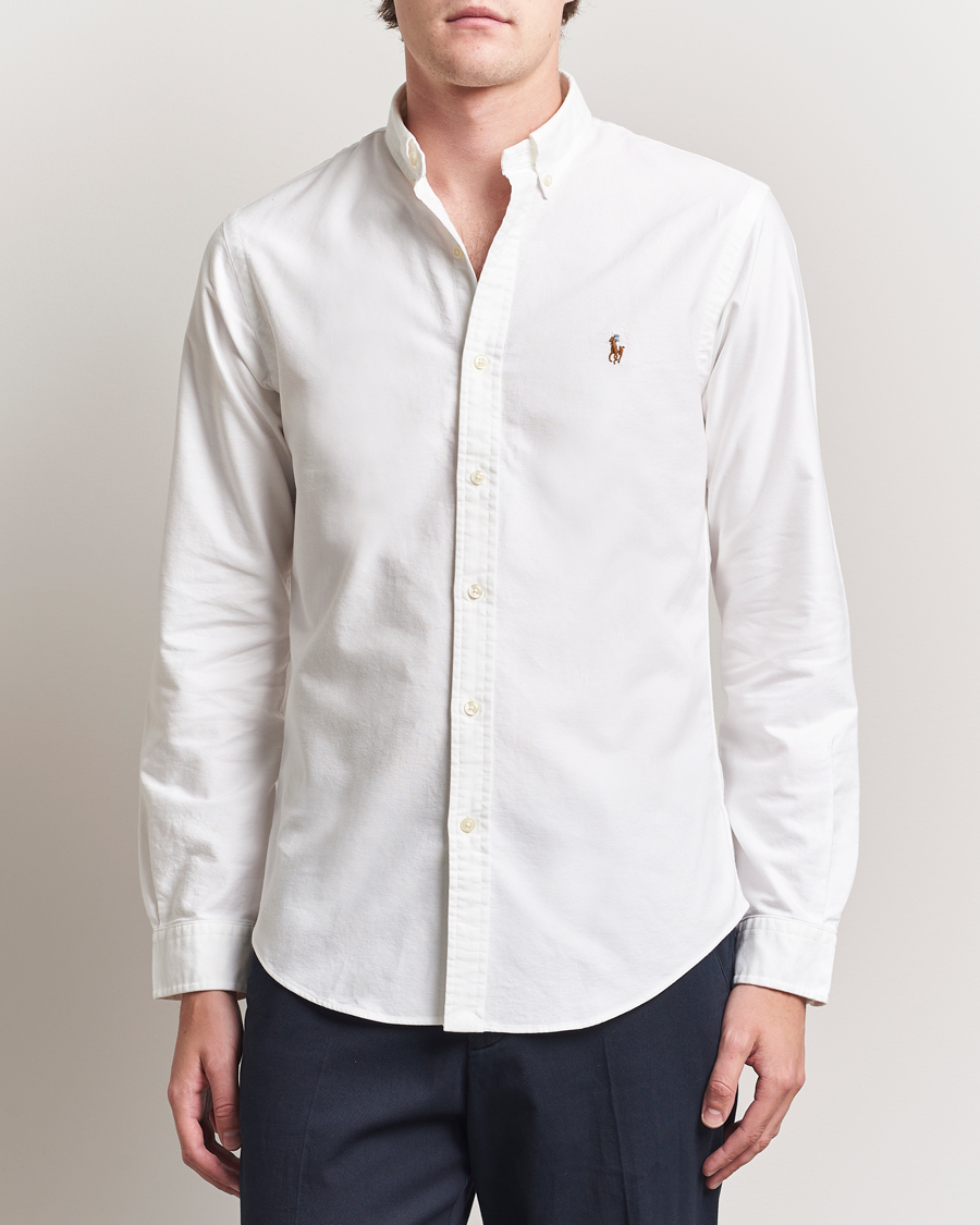 Hombres | Camisas | Polo Ralph Lauren | Slim Fit Shirt Oxford White
