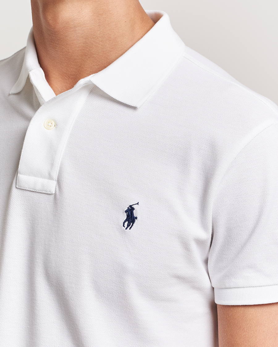 Hombres | Polos | Polo Ralph Lauren | Slim Fit Polo White