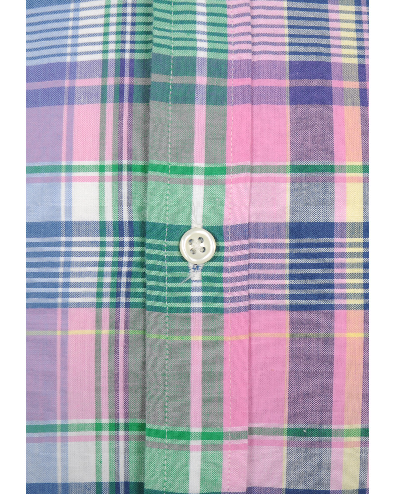 Hombres | Camisas | Polo Ralph Lauren | Slim Fit Shirt Check Pink/Blue