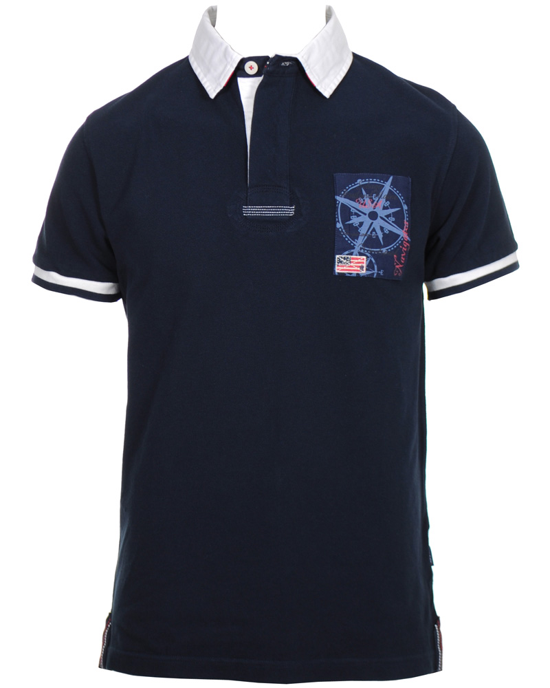 Hombres | Polos | Sebago | Portland Piké Navy