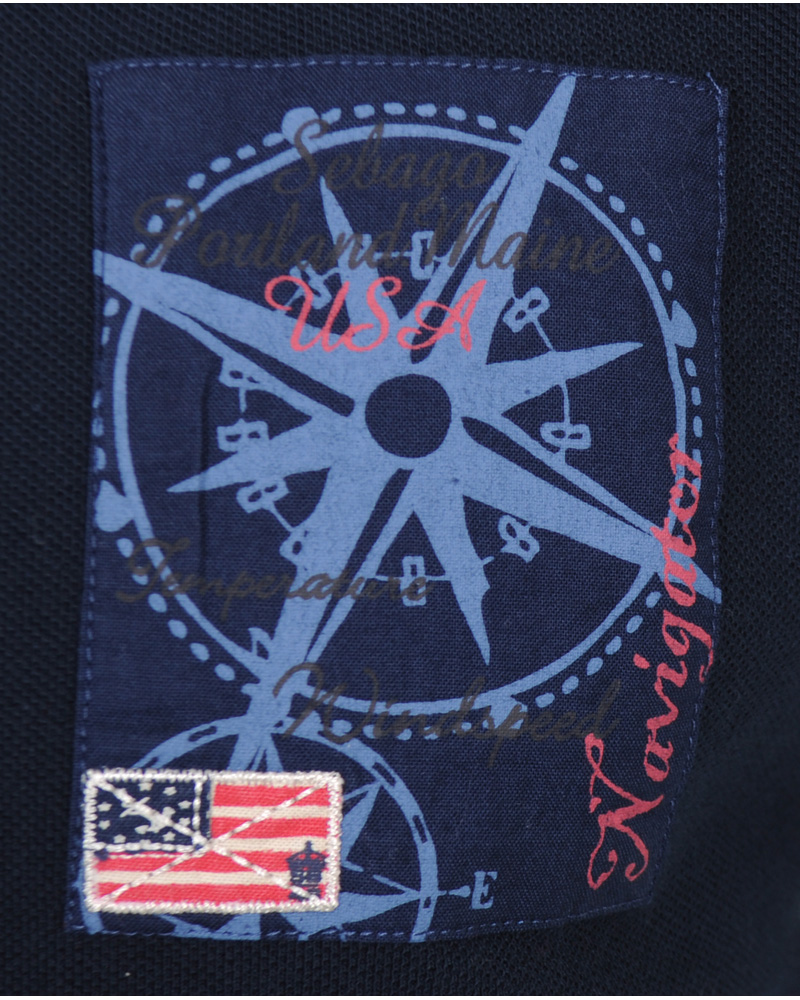 Hombres | Polos | Sebago | Portland Piké Navy