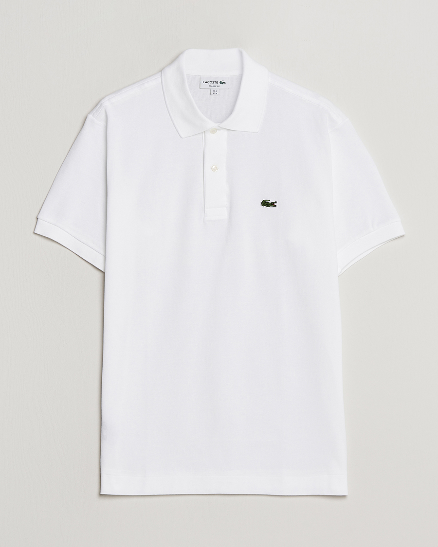 Hombres | Polos | Lacoste | Original Polo Piké White