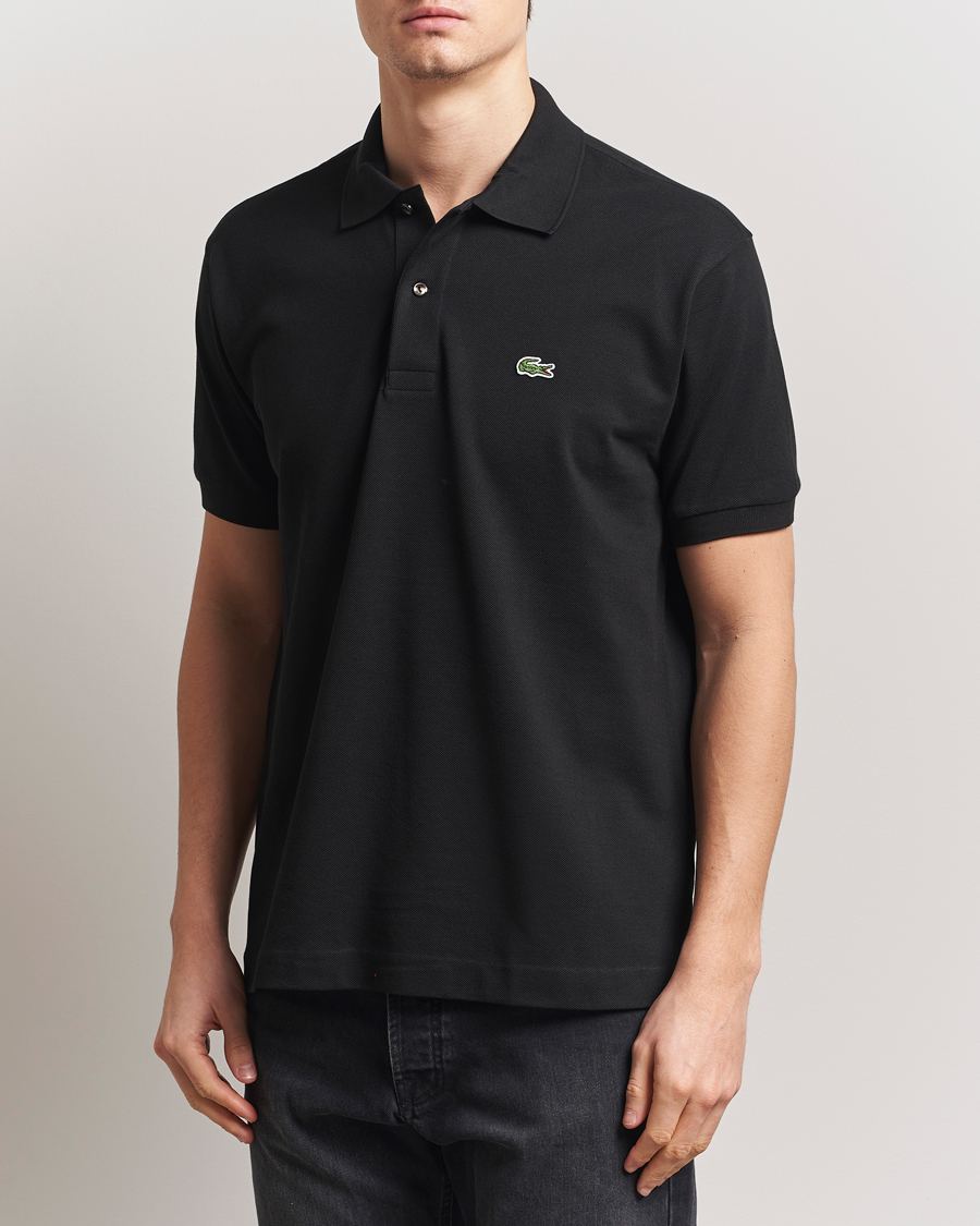 Hombres | Polos | Lacoste | Original Polo Piké Black