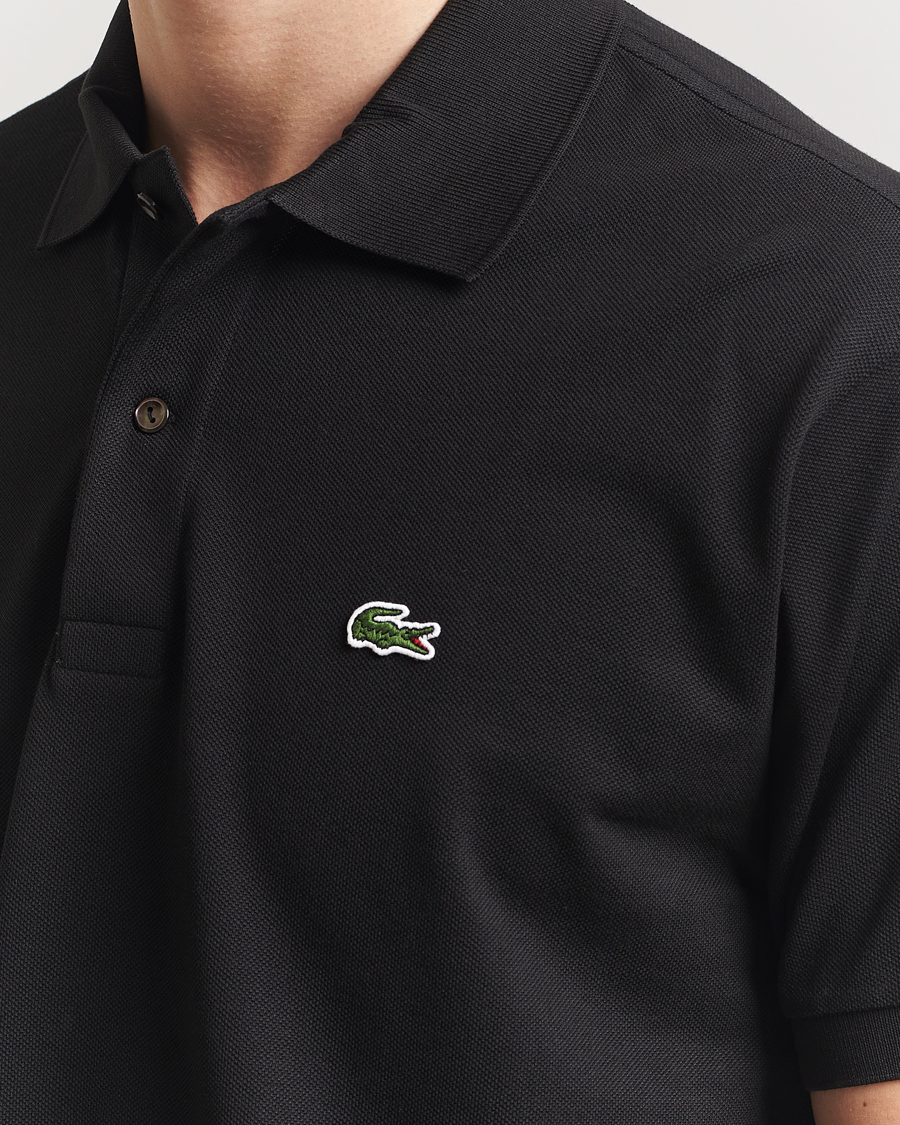 Hombres | Polos | Lacoste | Original Polo Piké Black